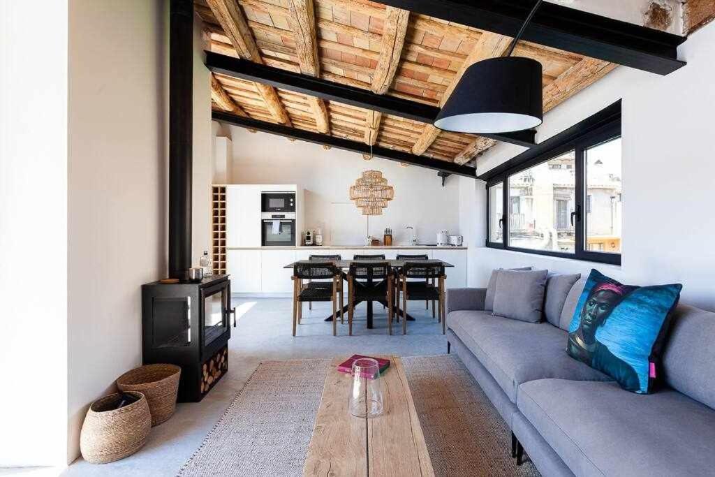 Velo Vern 3 Luxury Penthouse W Views Of City Wall Girona Dış mekan fotoğraf